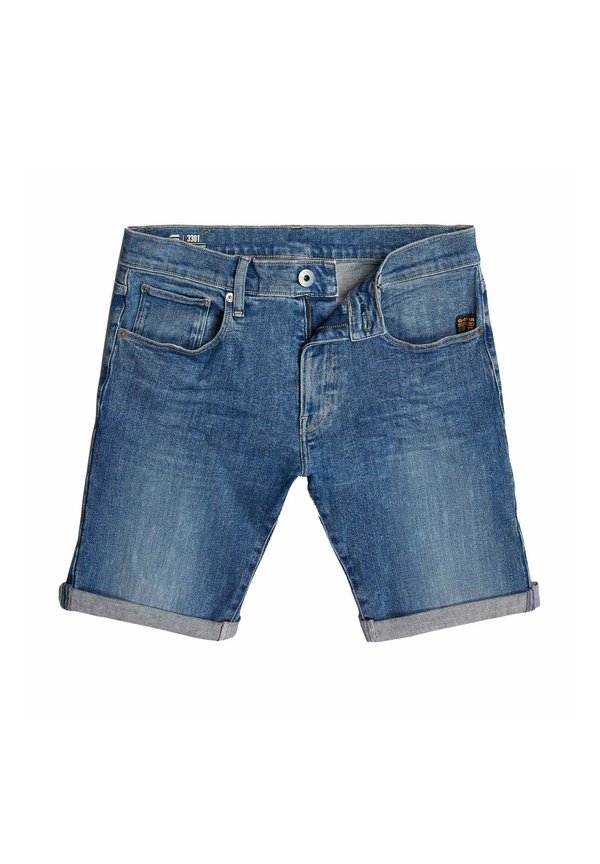 SHORT STRETCH - Shorts - blau2