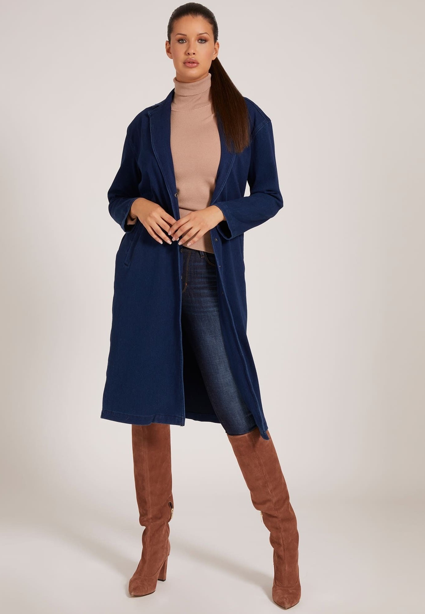 guess duster coat