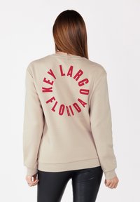 Key Largo WSW ROUND - Felpa - beige
