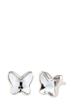 SPARKLING BUTTERFLY - Ohrringe - silver-coloured