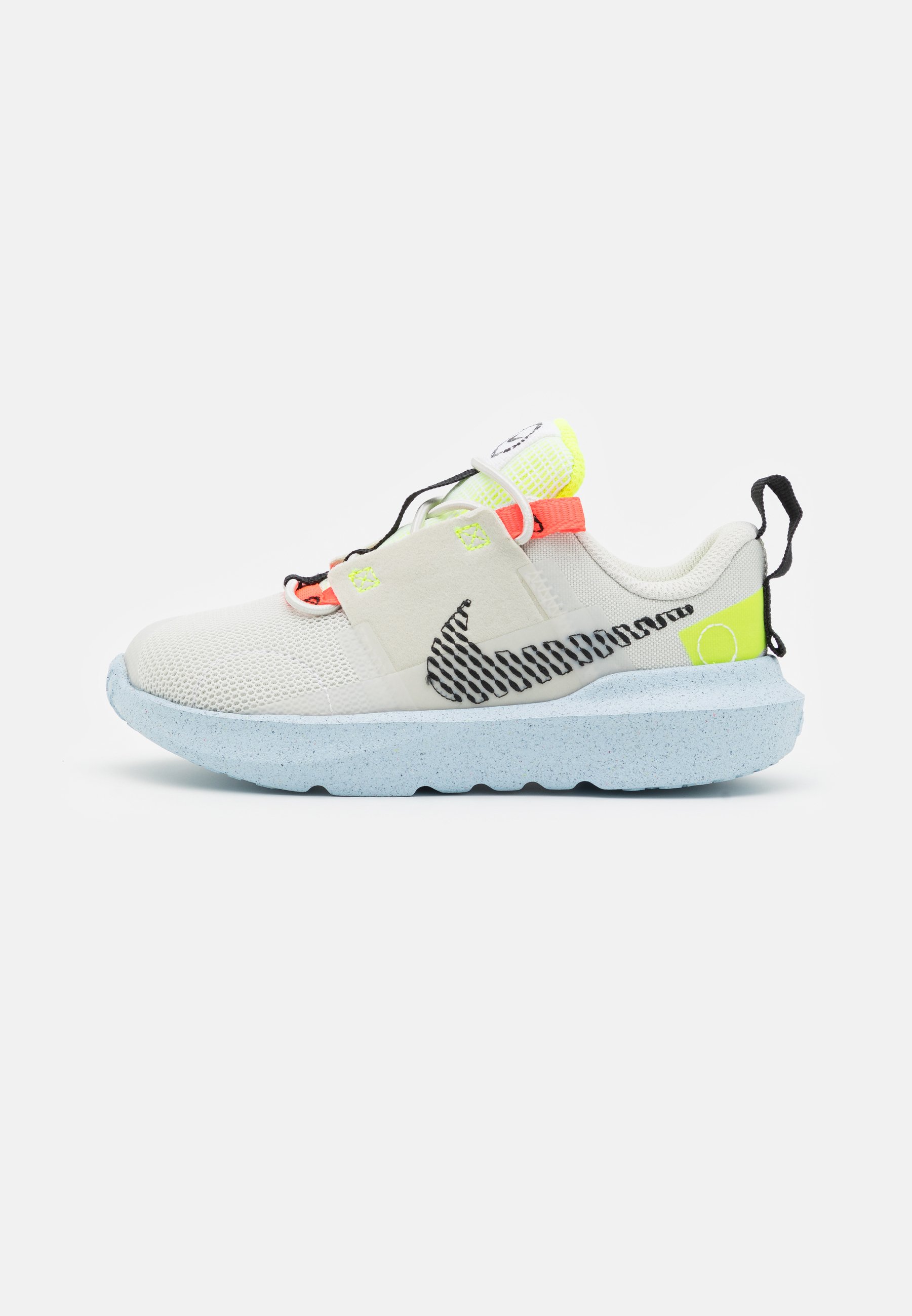 Nike Sportswear CRATER IMPACT UNISEX - Zapatillas - light  bone/black/stone/bright crimson/blue/crema - Zalando.es