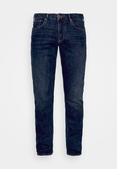 Emporio Armani POCKETS PANT - Slim fit -farkut - denim blu