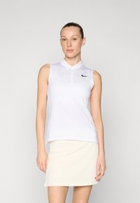 Nike Golf - VICTORY - Polo shirt - white/black Thumbnail Image 1