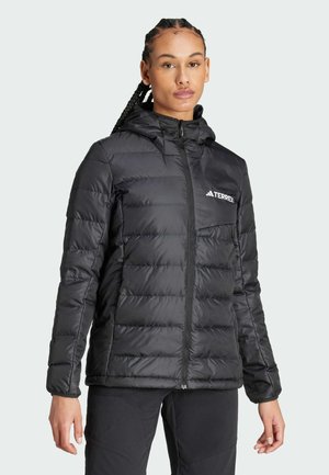 MULTI LIGHT DOWN HOODED - Daunenjacke - black