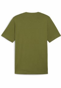 Puma ESSENTIALS SMALL LOGO - T-shirt con stampa - olive green