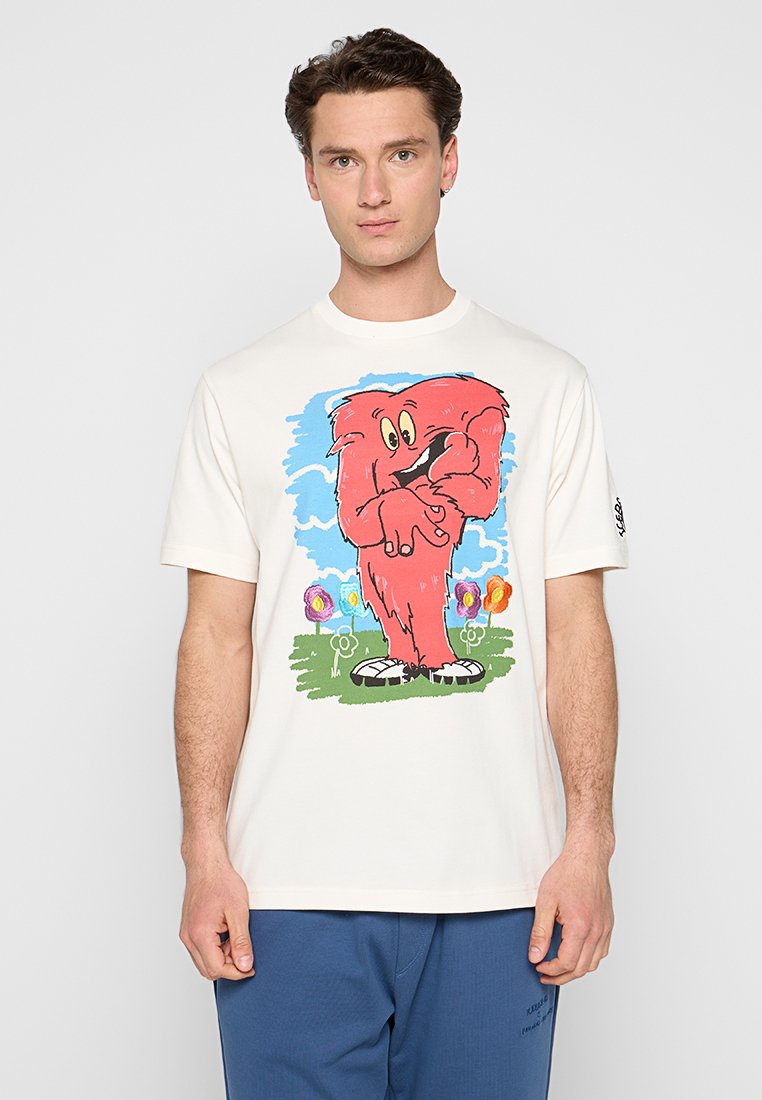 Iceberg T-shirt print crème