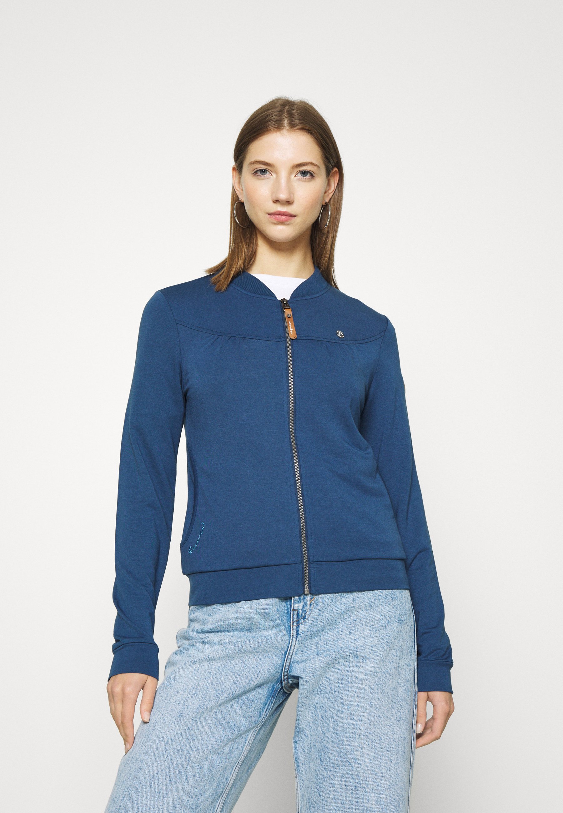 Ragwear KENIA Sweatjacke denim blue Zalando.at Ragwear KENIA Sweatjacke denim blue Zalando.at