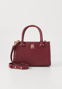 Tommy Hilfiger ETERNITY MICRO TOTE MONO - Håndveske - raspberry truffle