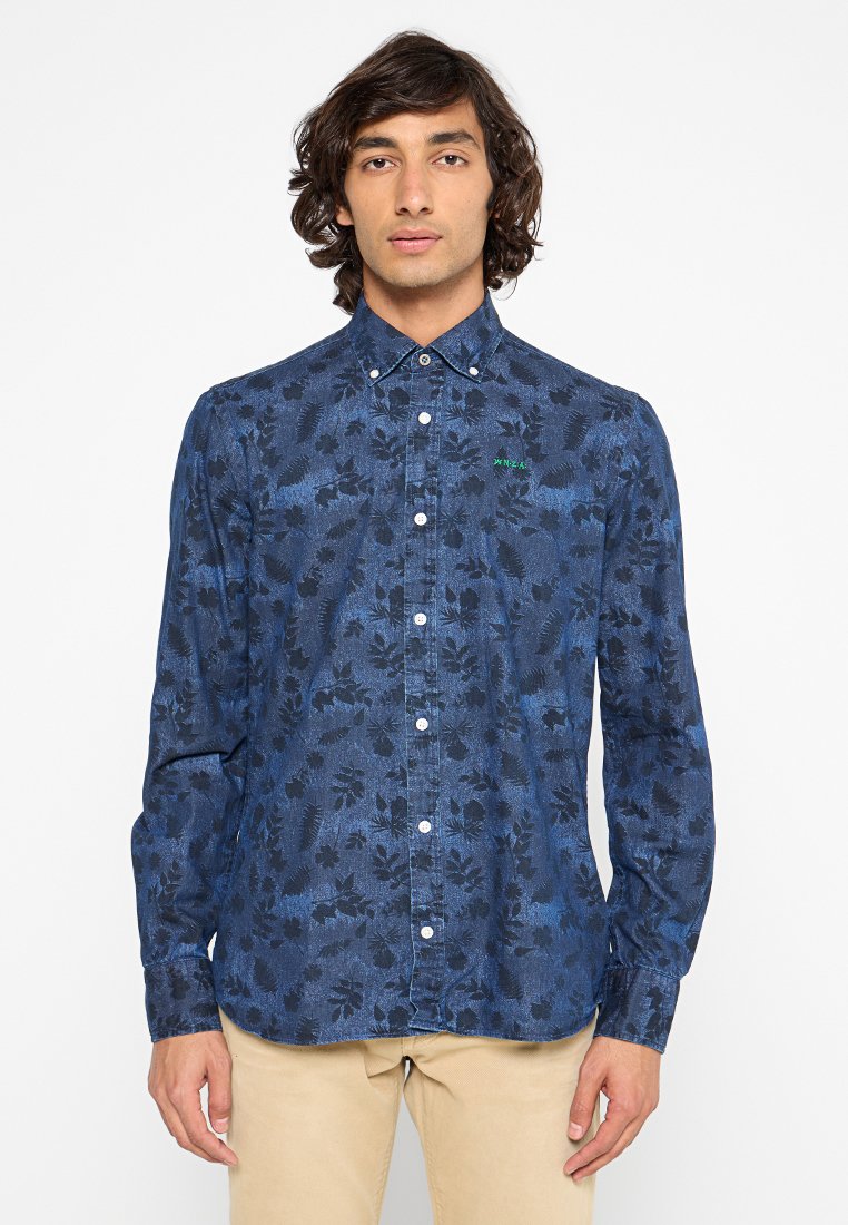 NZA New Zealand Auckland Overhemd donkerblauw