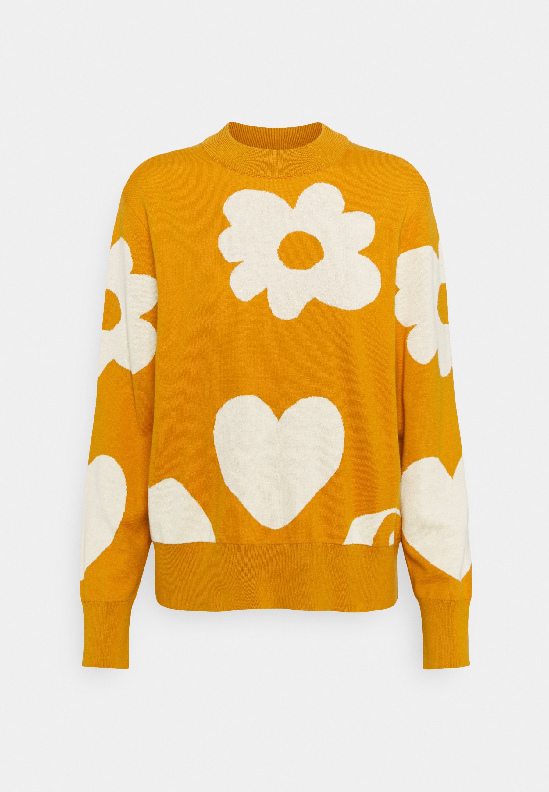 Monki MARIA Trui yellowGeel Zalando.nl Gele Monki Dames truien & vesten online | ZALANDO