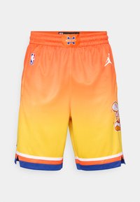 CHARLOTTE HORNETS SWINGMAN SHORT CITY EDITION 25  - Klubové oblečenie - brilliant orange/white