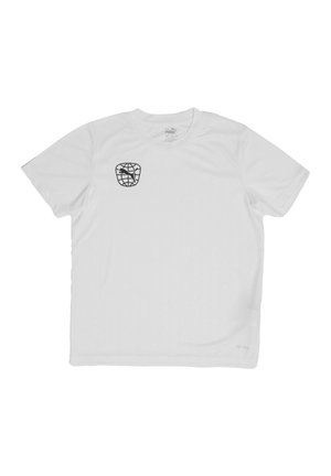Puma FUSSBALL   - Sport T-shirt - weiss