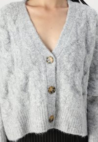 Rosemunde MAGNOLIA CARDIGAN - Ζακέτα - light grey