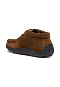 Geox SPHERICA - Stringate sportive - brown cotto