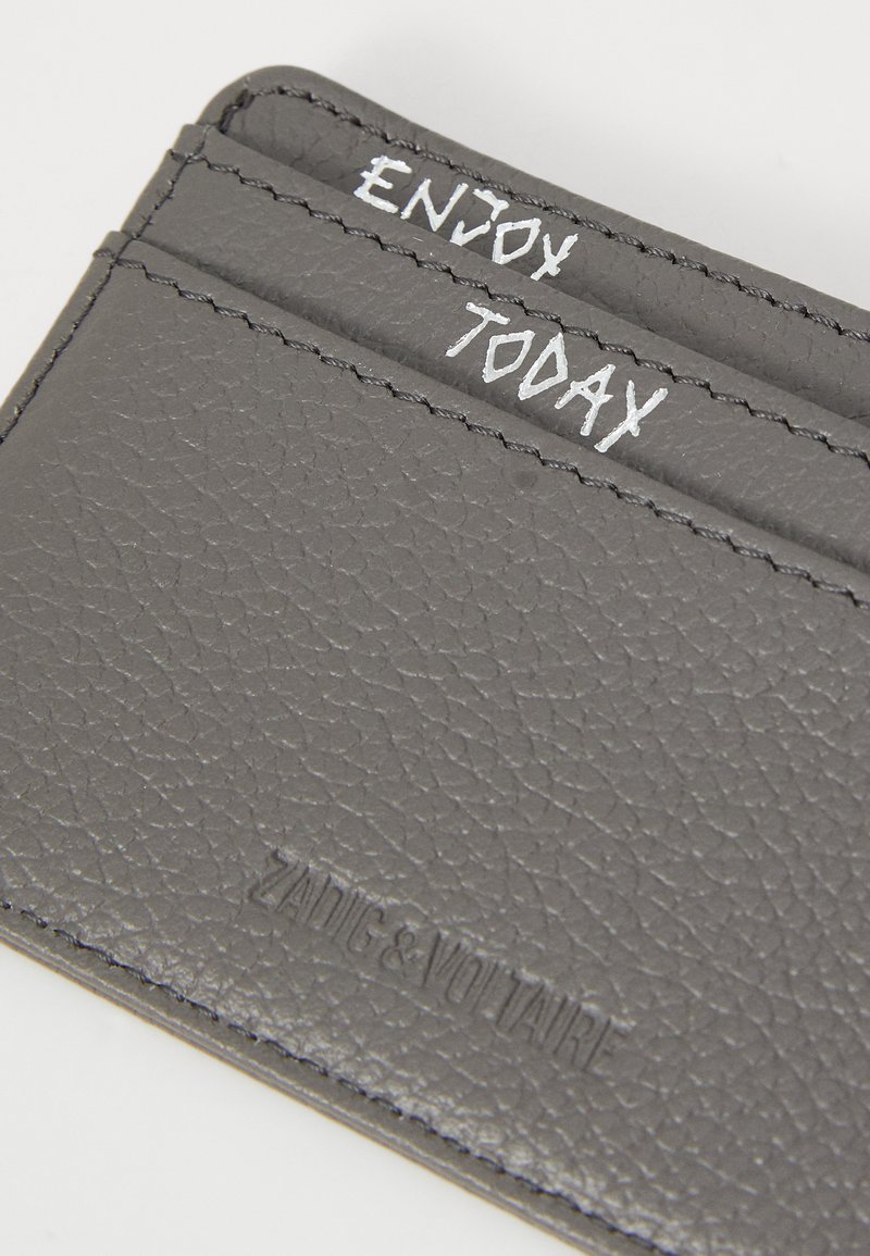 Porte-cartes Zadig & Voltaire Vintage Noir - Cuir, Mini Format, Style Rock, Occasion Mais Plein De Caractère