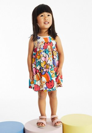 SLEEVELESS STANDARD - Jersey dress - red