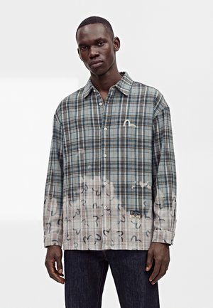 Evisu, SEAGULL CHECKED SHIRT - Chemise - green