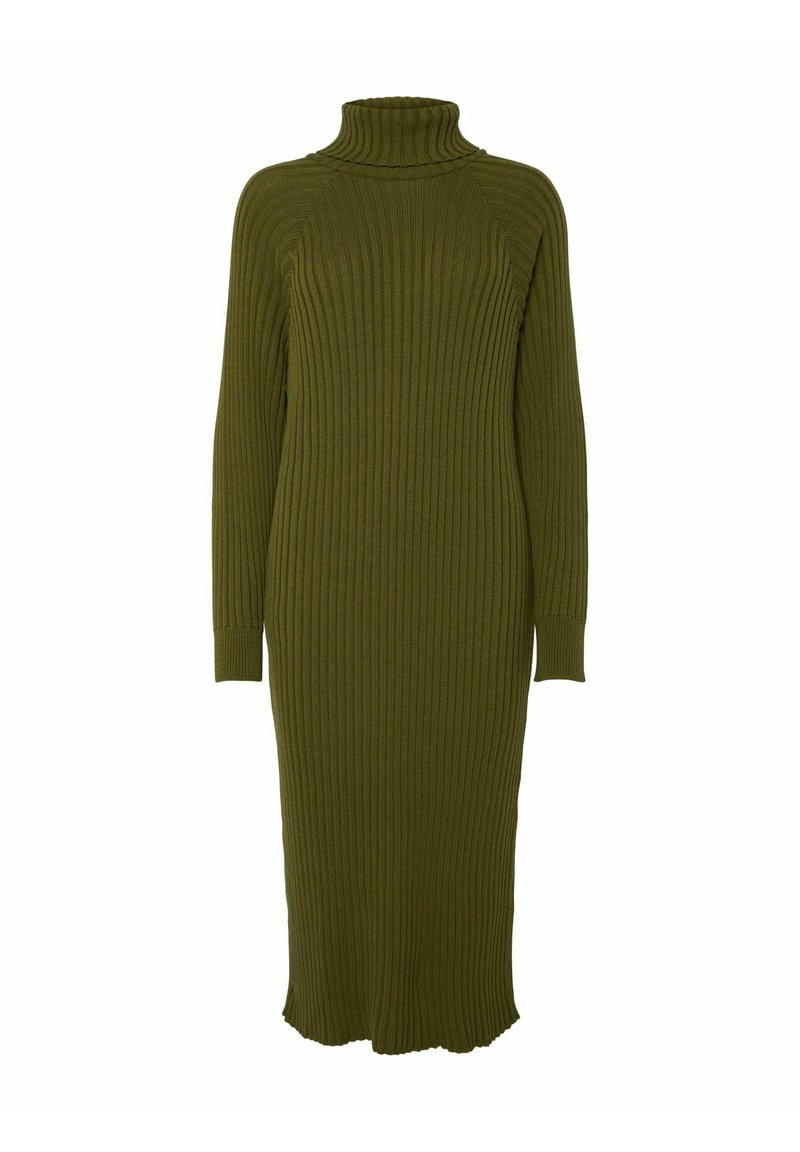 YAS Gebreide jurk olijfgroen YAS Gebreide jurk olijfgroen