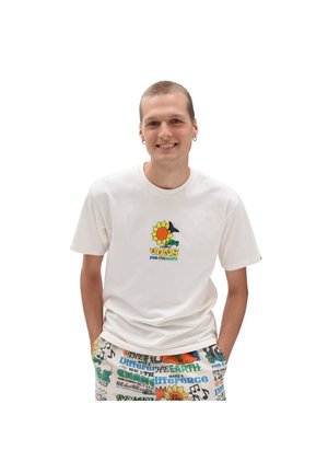 ECO POSITIVITY SS - T-shirt imprimé - natural