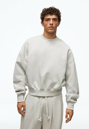 Bershka, ROUND NECK - SWEATSHIRT - Sweatshirt - dark grey