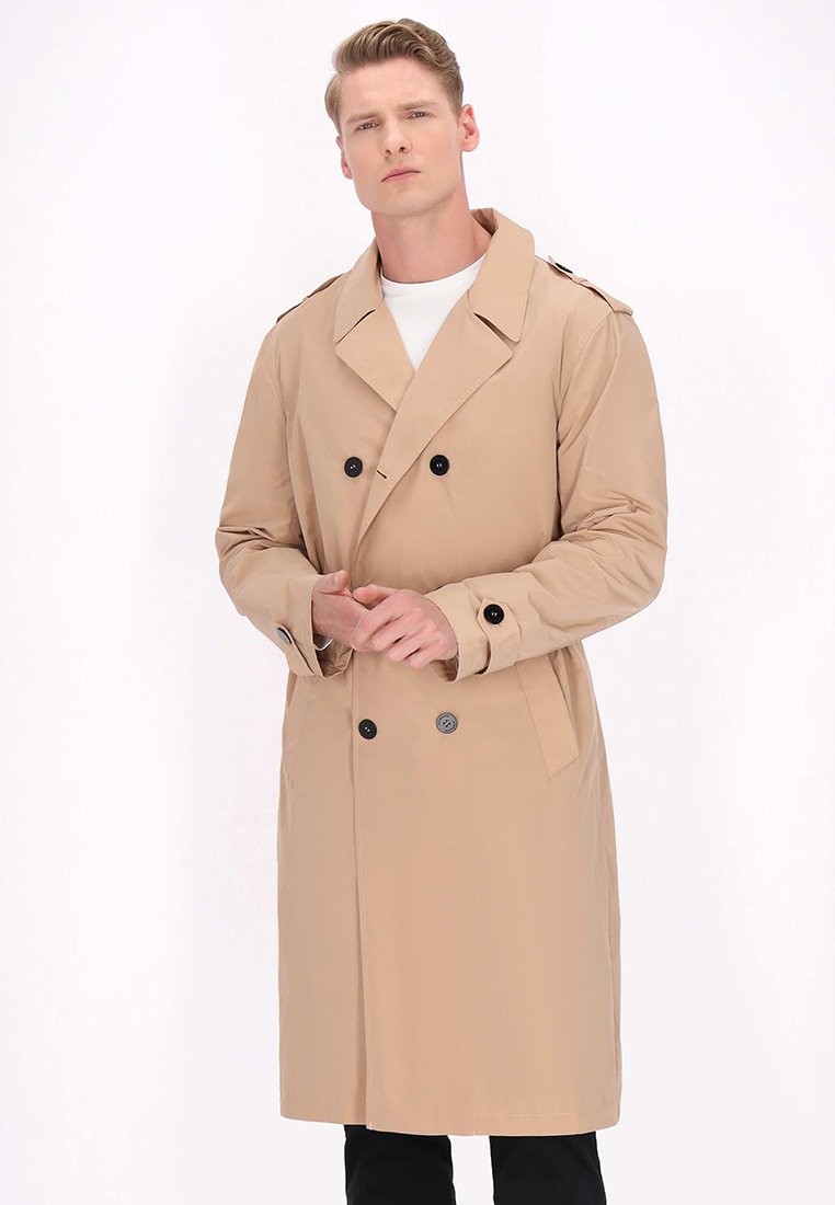 dreimaster Trenchcoat beige