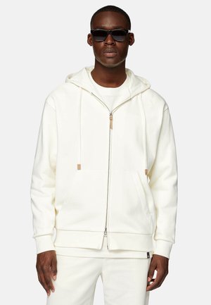 FULL ZIP - Felpa con zip - white