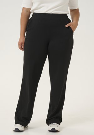 Trousers - mottled black