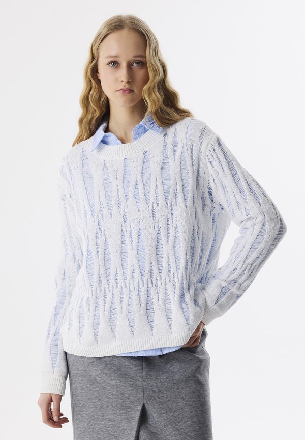 EFFECT - Strickpullover - ecru