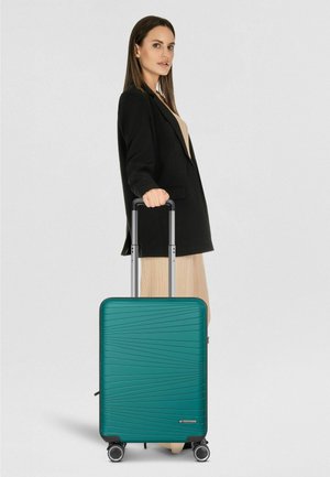 FRANKY, DALLAS 3.0 4 ROLLEN TROLLEY S 55 CM UNISEX - Valise à roulettes - turquoise