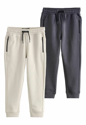 REGULAR FIT RICH 2 PACK - Jogginghose - stone grey