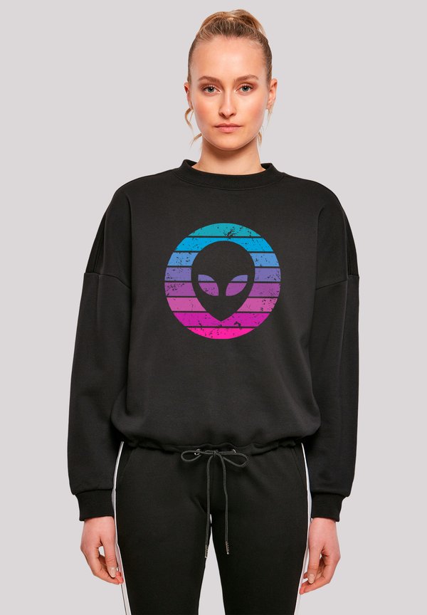 ALIEN KOPF - Sweatshirt - schwarz