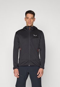 Salewa - PUEZ ALTAVIA  - Zip-up sweatshirt - black out Thumbnail Image 1