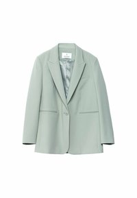 Stradivarius Halflange jas - khaki