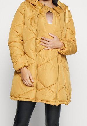 Abrigo de invierno - mustard yellow