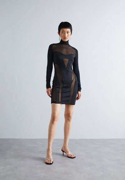 Et Ochs SLOANE CUTOUT MINI DRESS - Koktélruha / Partiruha - black
