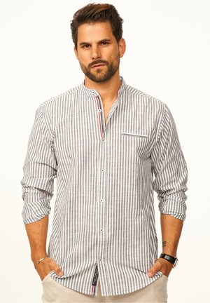 LANGARM GESTREIFT - Shirt - schwarz