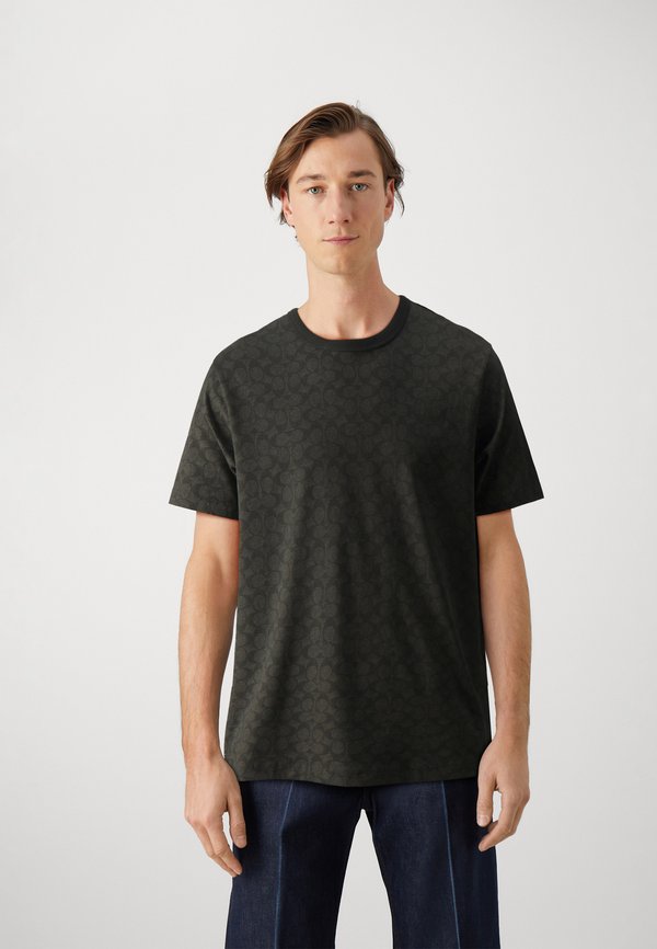 NEW ESSENTIAL - Print T-shirt - charcoal
