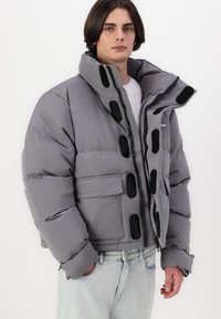 LOW LIGHTS STUDIOS® ORION PUFFER JACKET UNISEX - Vinterjakker - anthrazit