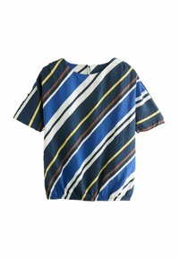 Unselected, blue diagonal stripe