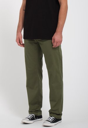 Broek - dark green