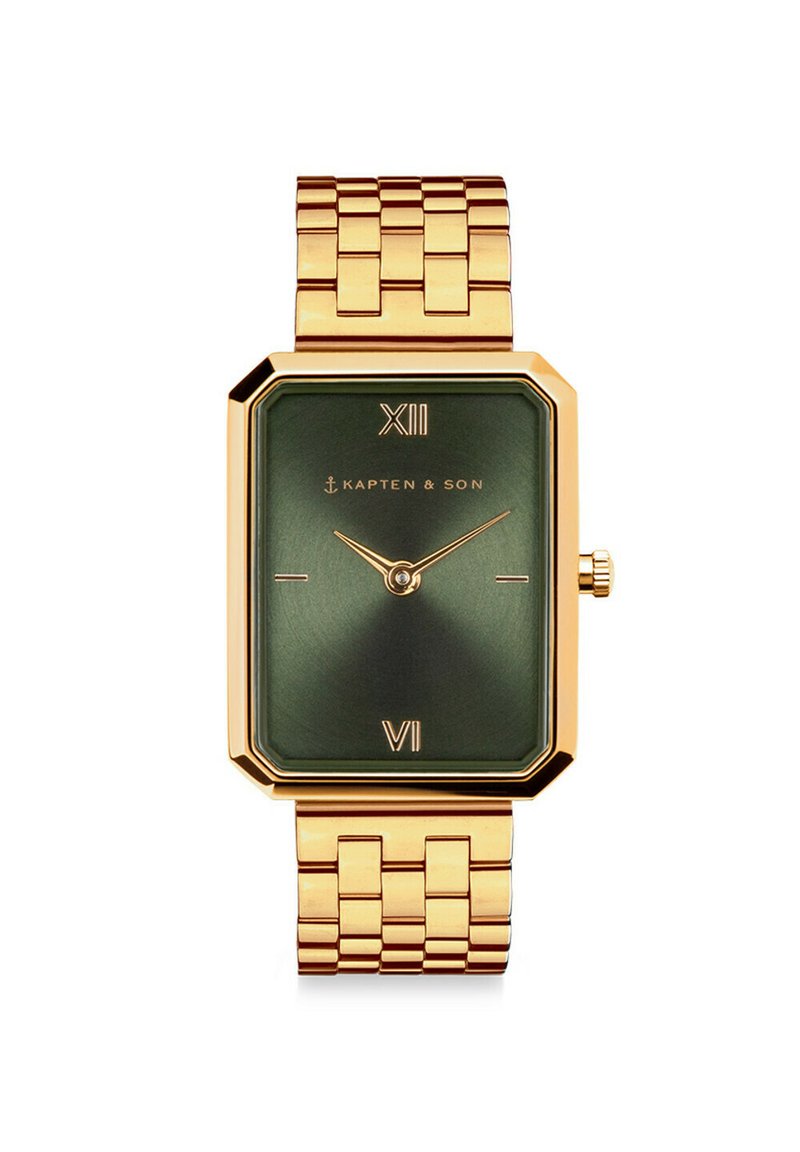 Kapten & Son GRACE - Uhr - gold coloured green
