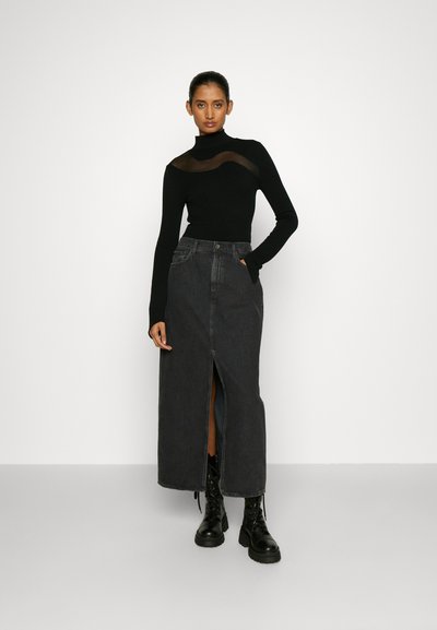 Agolde LEIF SKIRT - Τζιν φούστα - spider