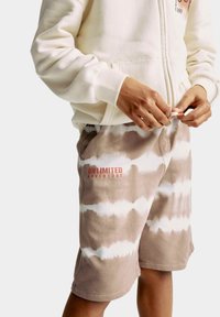 Marks & Spencer TIE DYE - Teplákové kalhoty - brown