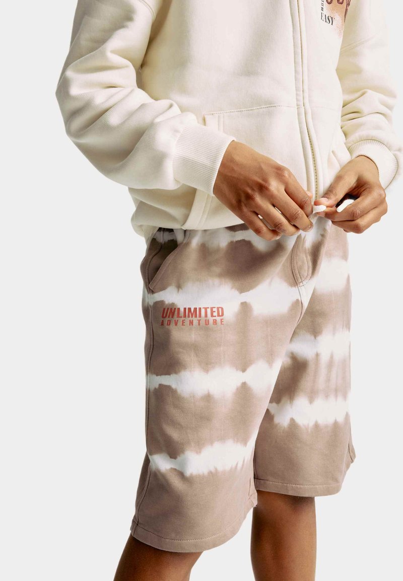 Marks & Spencer TIE DYE - Teplákové kalhoty - brown