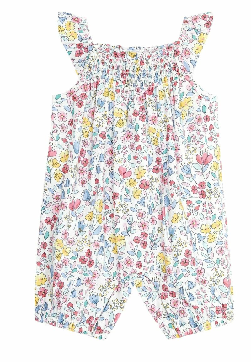 JoJo Maman Bébé FLORAL - REGULAR FIT - Kombinezon - pink meadow