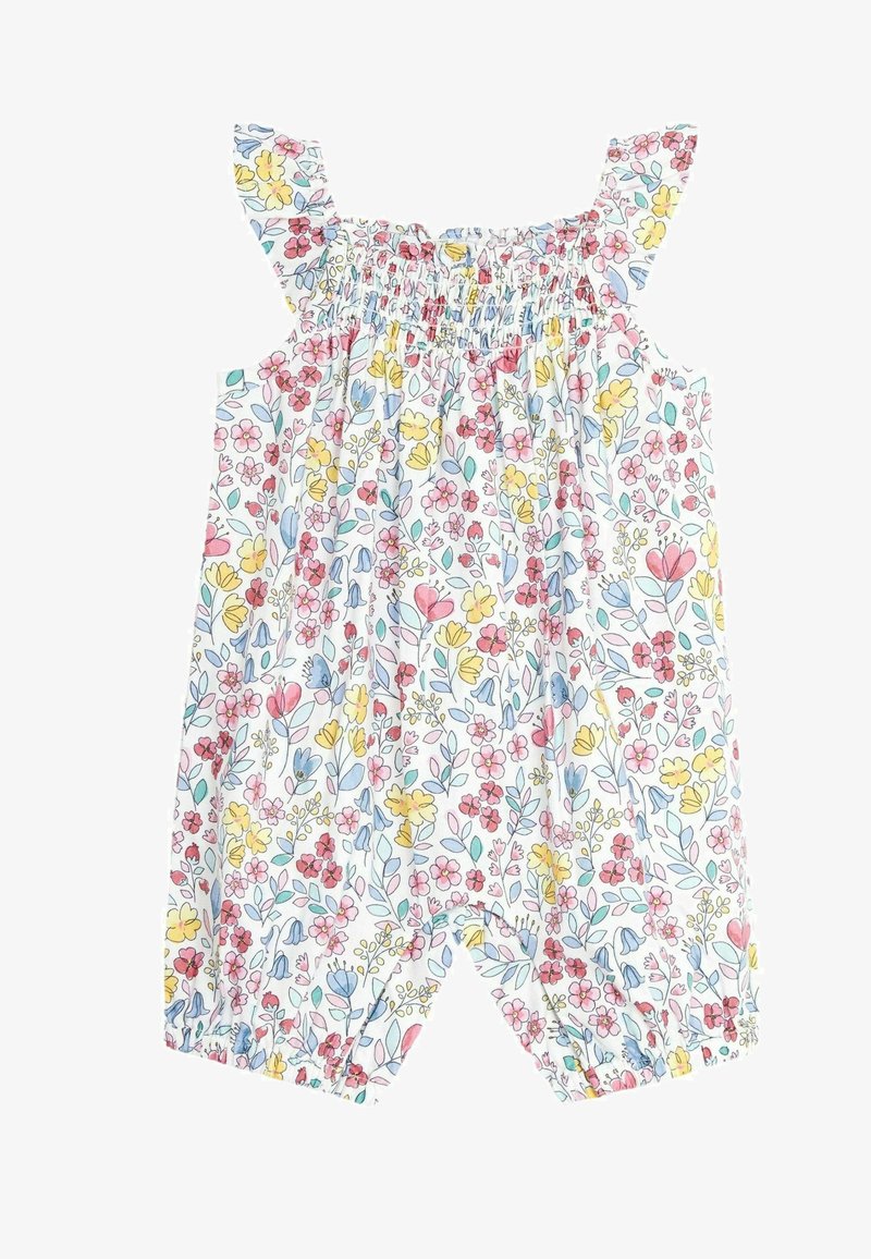 JoJo Maman Bébé FLORAL - REGULAR FIT - Kombinezon - pink meadow