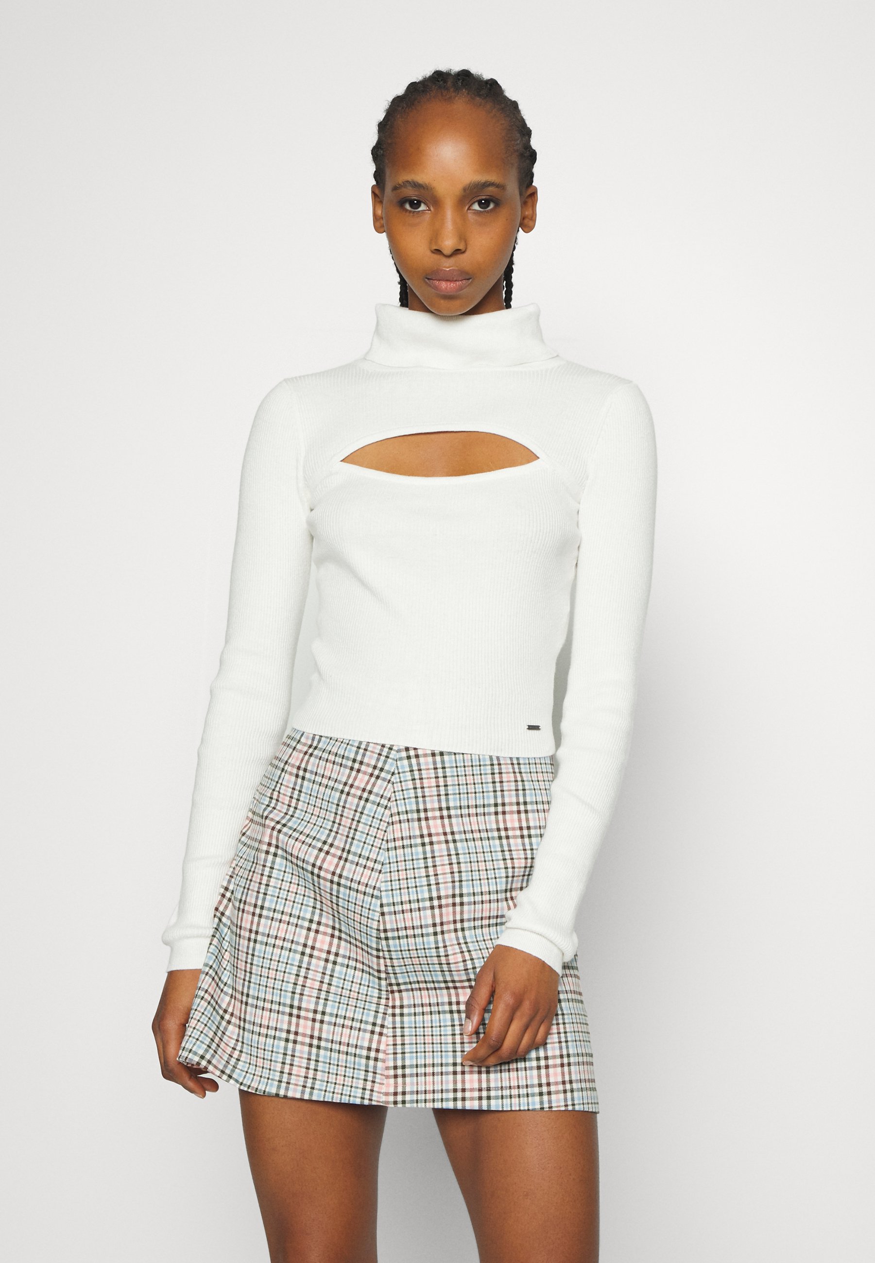 Hollister Co. Maglione - cloud dancer/bianco - Zalando.it
