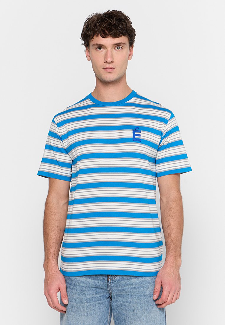 Études T-shirt print blauw