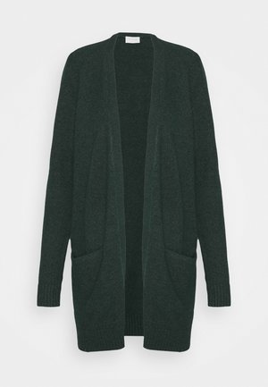 VIRIL - Kardigan - darkest spruce melange