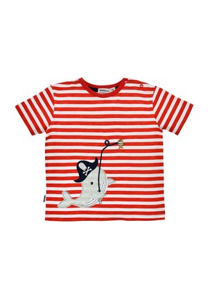 HALBARM - Print T-shirt - rot